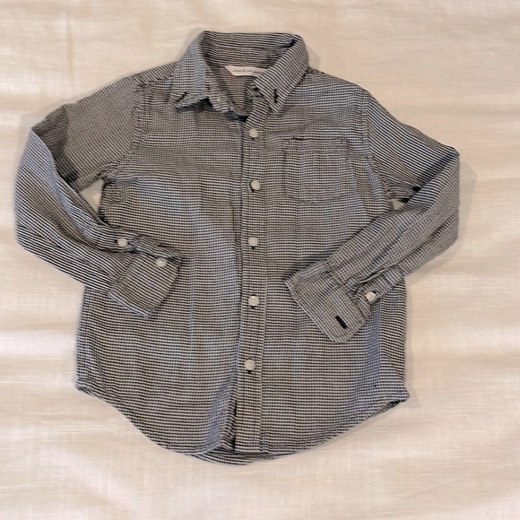 𝅺JANIE and Jack button down shirt 4 - Picture 1 of 4